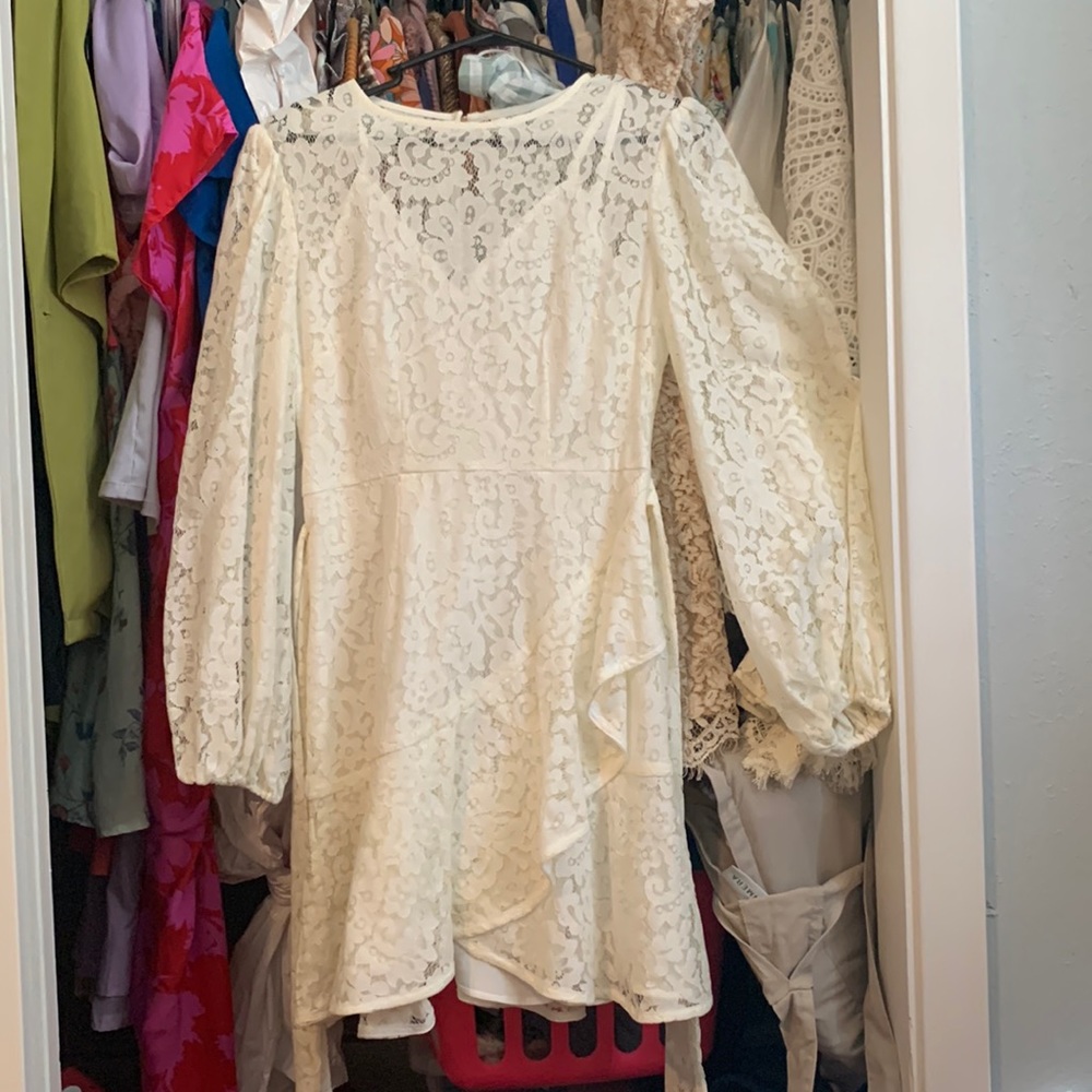 White Lace Dress